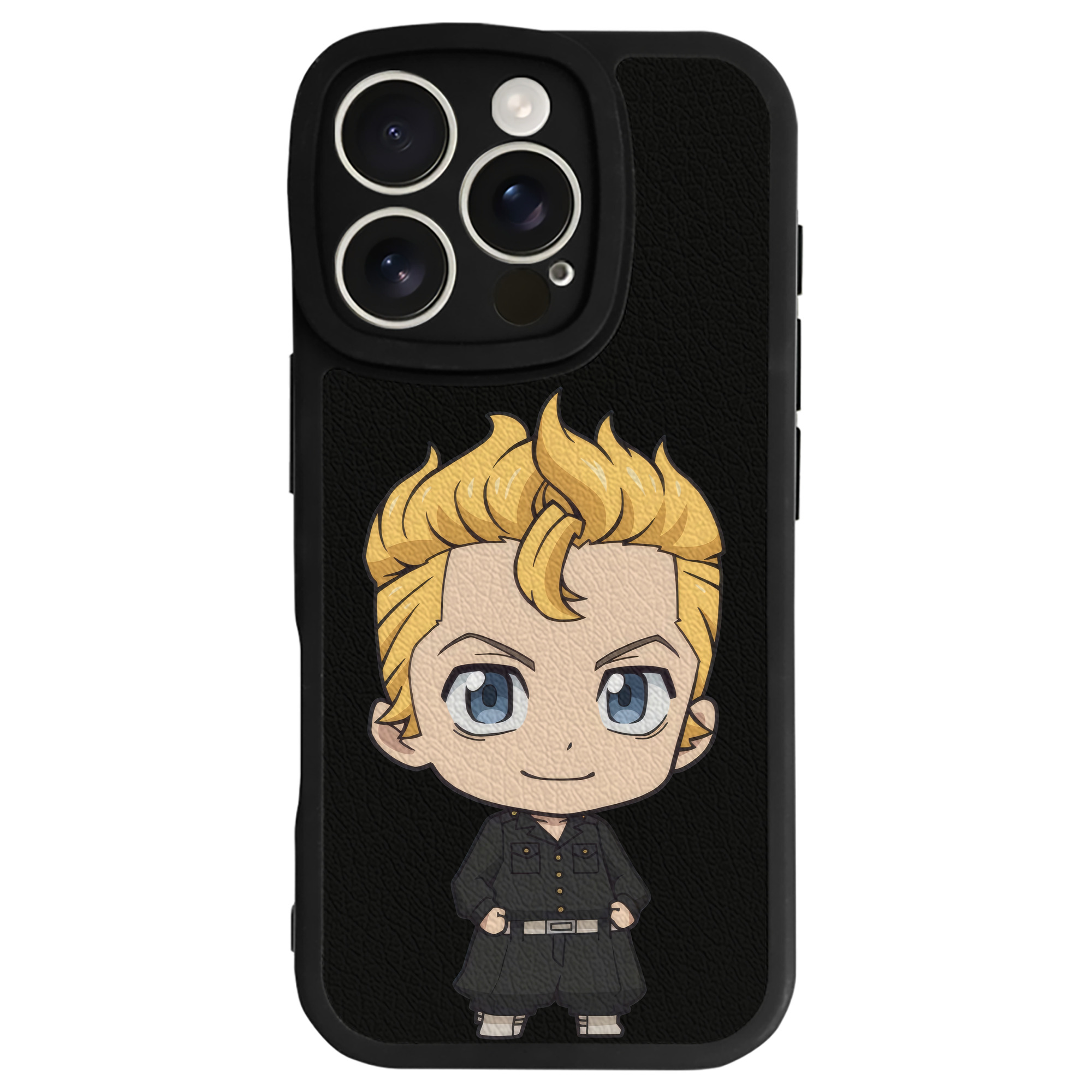 （画像用） 東京リベンジャーズ Tokyo Revengers 【iPhone 16シリーズ対応】シリコンスマホケース（レザー調） 材質：シリコン